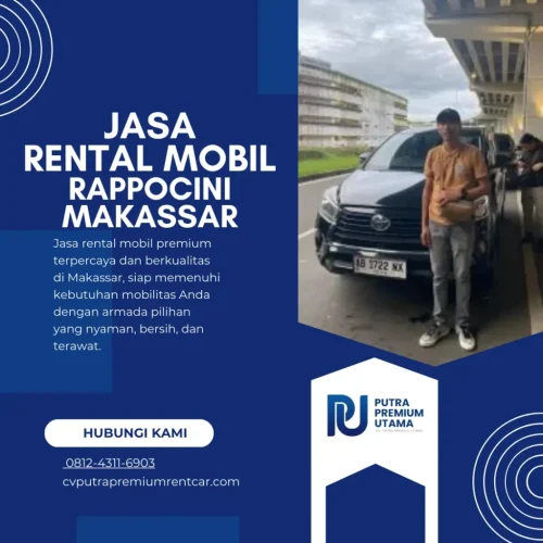 Jasa Rental Mobil Rappocini Makassar