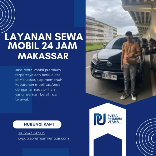 Layanan Sewa Mobil 24 jam Makassar