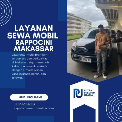 Layanan Sewa Mobil Rappocini Makassar