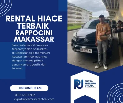 Rental Hiace Terbaik Rappocini Makassar