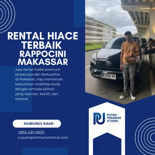 Rental Hiace Terbaik Rappocini Makassar