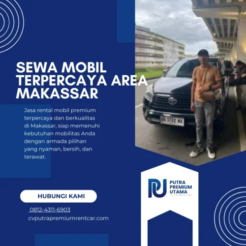 Sewa Mobil Terpercaya Area Makassar