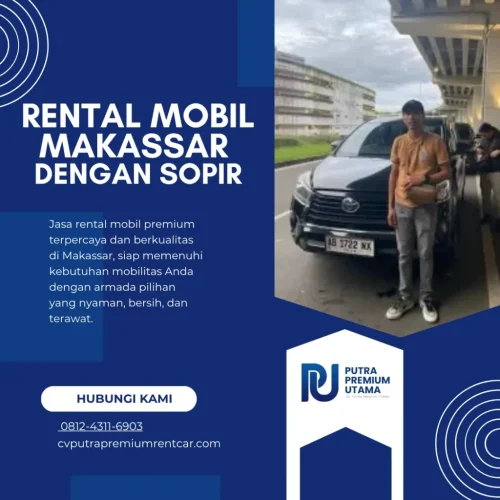 Rental Mobil Makassar dengan Sopir